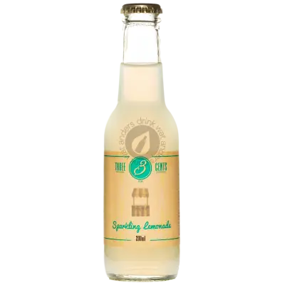 Three Cents Sparkling Lemonade 24x200ml