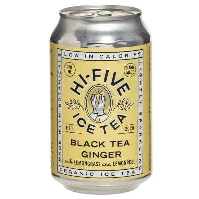 OP = OP | Hi-Five Black Tea Ginger  Organic BIO 12x330ml