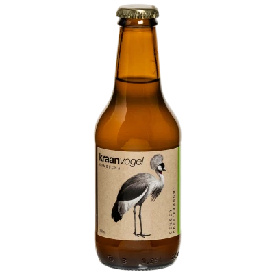 Kraanvogel Gember-Passievrucht Kombucha