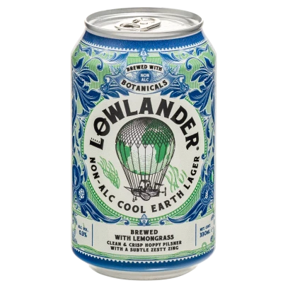 Lowlander 0.3% Cool Earth Lager BLIK 