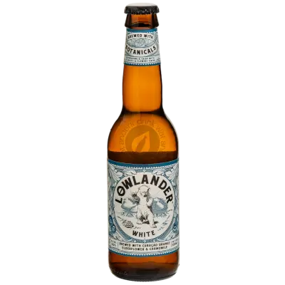 Lowlander 5% White Ale fles