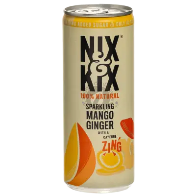 Nix & Kix Mango-Ginger 24-pack