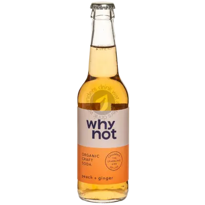 Why Not Peach Ginger BIO 12x330ml