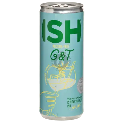 ISH G&T RTD 0% 12x330ml