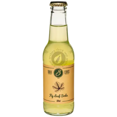 Three Cents Fig Leaf Soda 24x200ml
