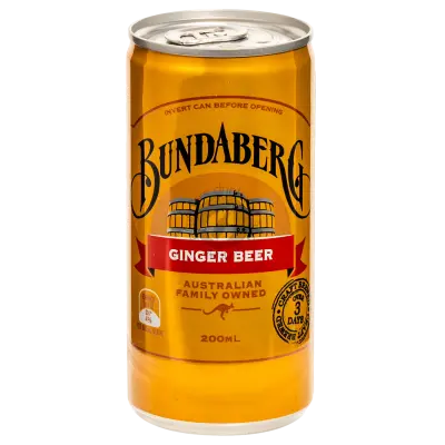 Bundaberg Ginger Beer Slim Can 24x200ml