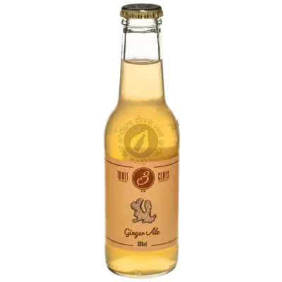 Three Cents Ginger Ale 24x200ml