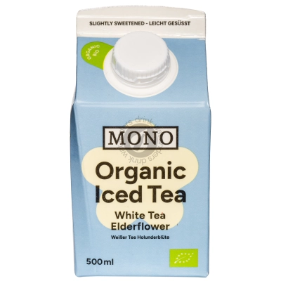 MONO Organic Iced Tea - White Tea Elderflower