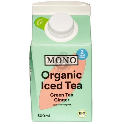 MONO Organic Iced Tea -  Green Tea Ginger